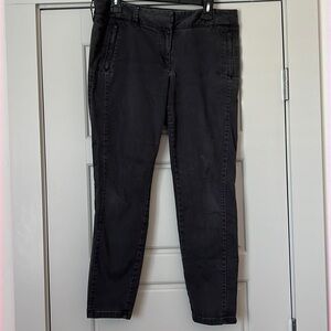 LOFT gray chinos skinny pants Sz 10‎